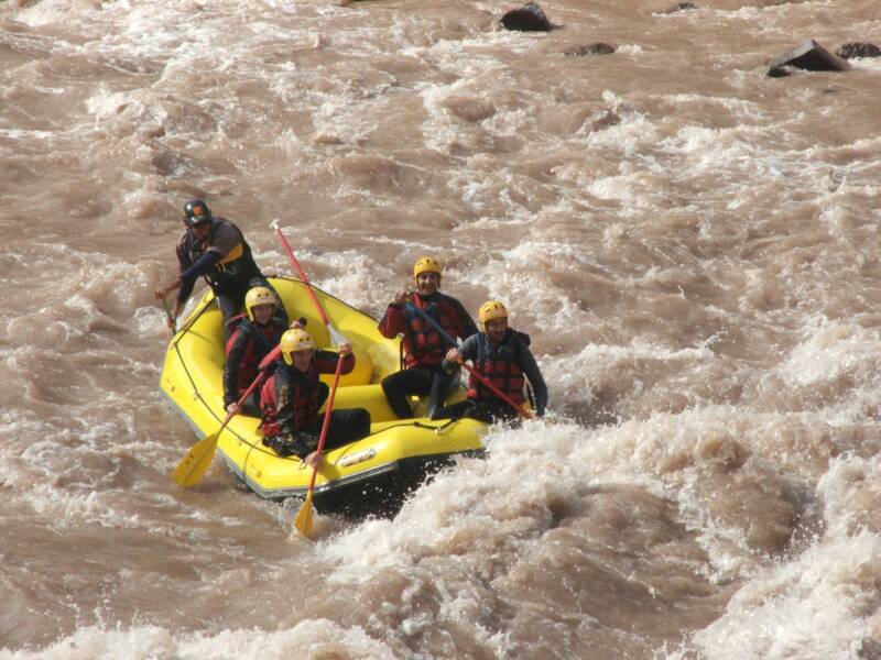 Andes Mountain River Rafting