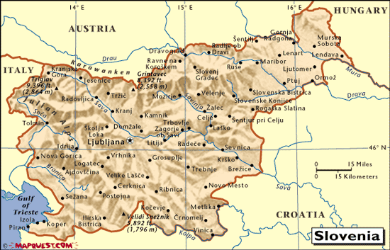 map of Sevnica